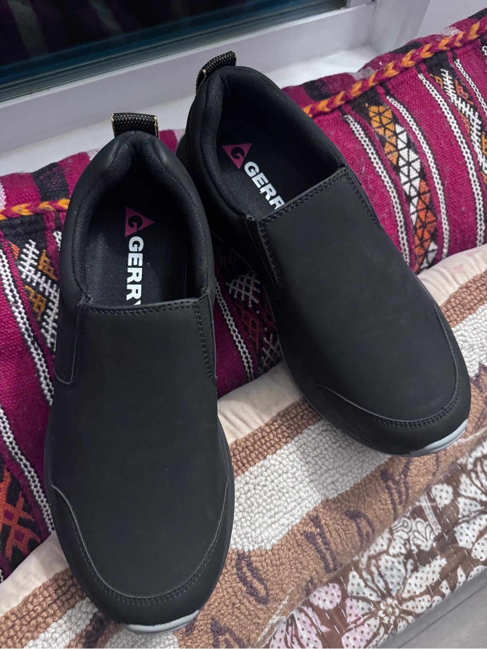 Gerry Weber Moc II Black Slip-On Men’s Casual Shoe
